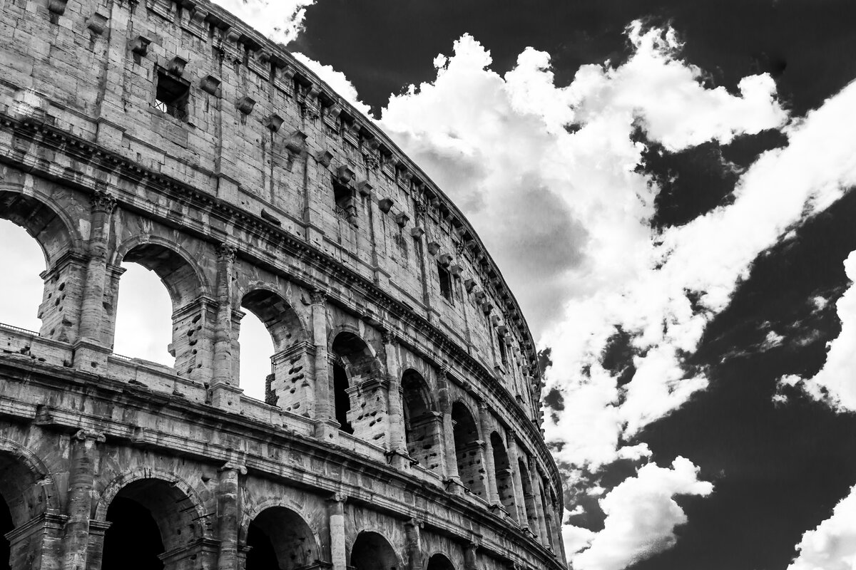 contrast-white-black-monochrome-Italy-architecture-ancient-building-sky-clouds-historic-histor...jpg